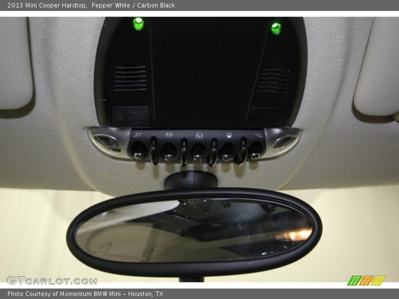 Pepper White / Carbon Black 2013 Mini Cooper Hardtop
