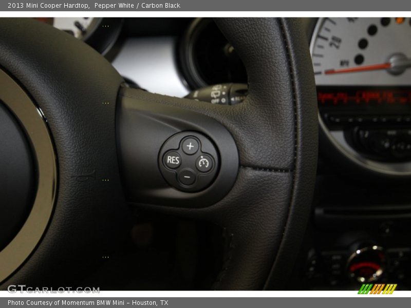 Pepper White / Carbon Black 2013 Mini Cooper Hardtop