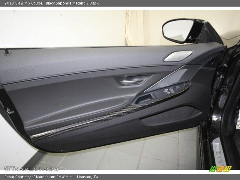 Door Panel of 2013 M6 Coupe