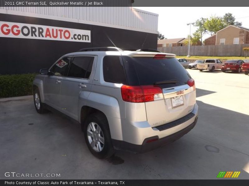 Quicksilver Metallic / Jet Black 2011 GMC Terrain SLE