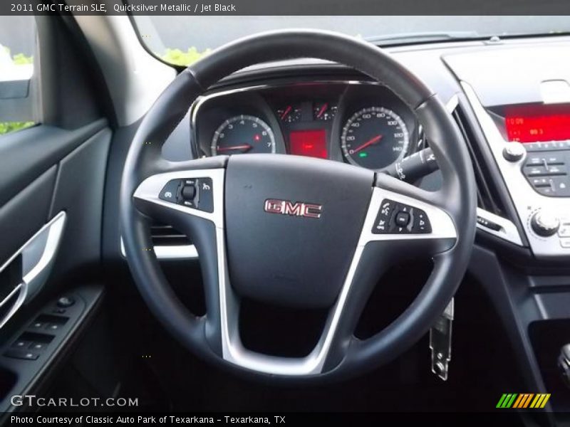 Quicksilver Metallic / Jet Black 2011 GMC Terrain SLE