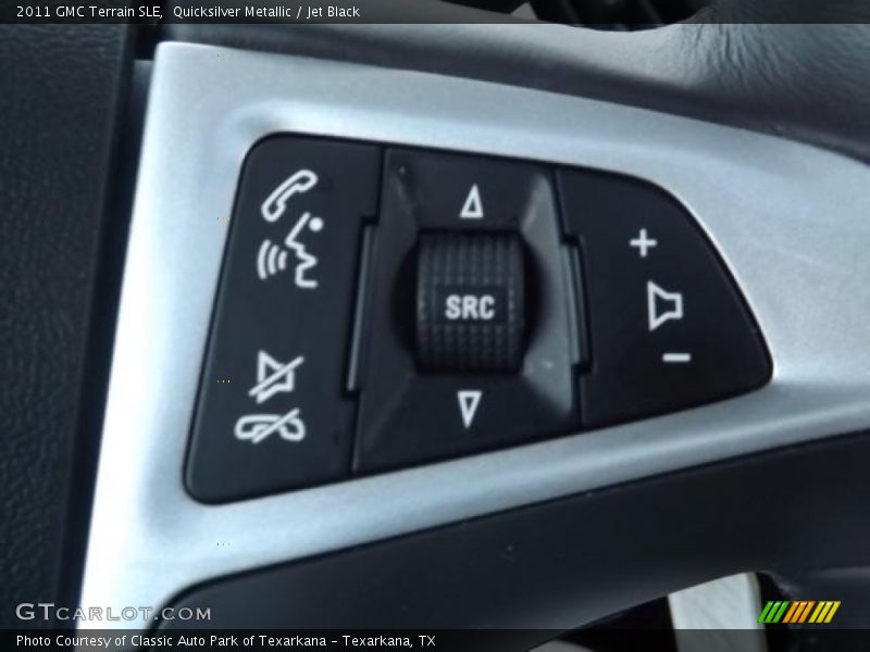 Quicksilver Metallic / Jet Black 2011 GMC Terrain SLE