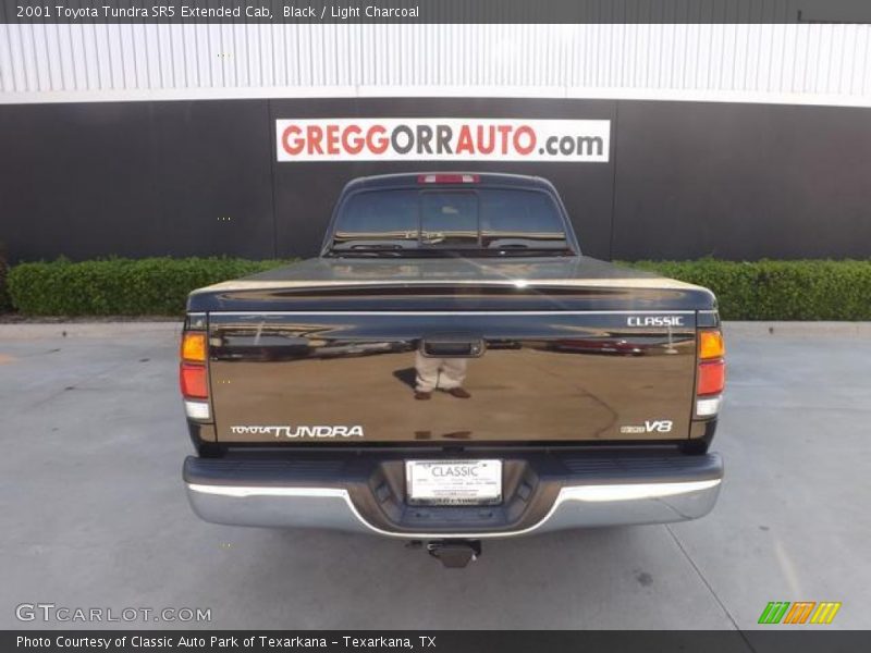 Black / Light Charcoal 2001 Toyota Tundra SR5 Extended Cab