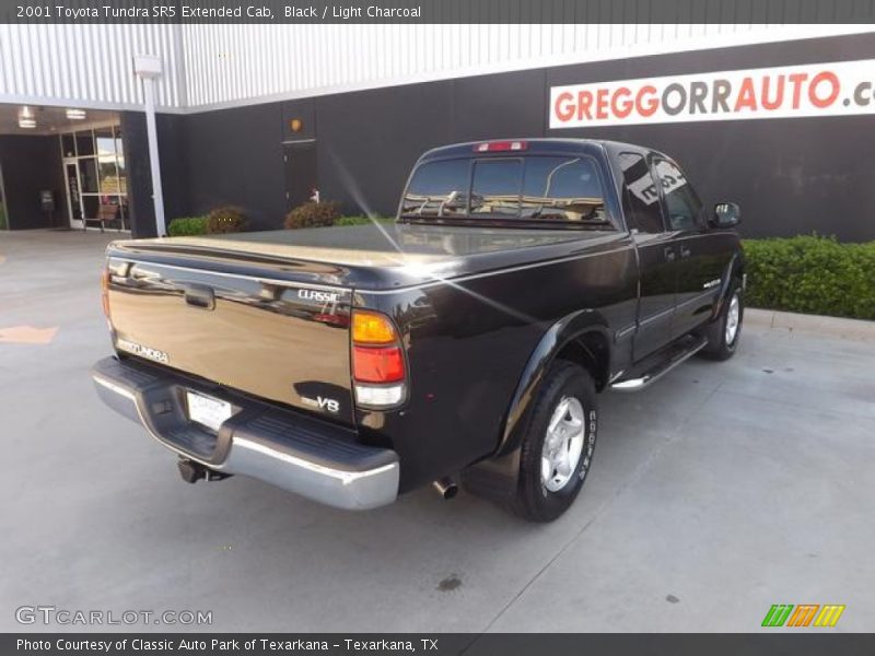 Black / Light Charcoal 2001 Toyota Tundra SR5 Extended Cab