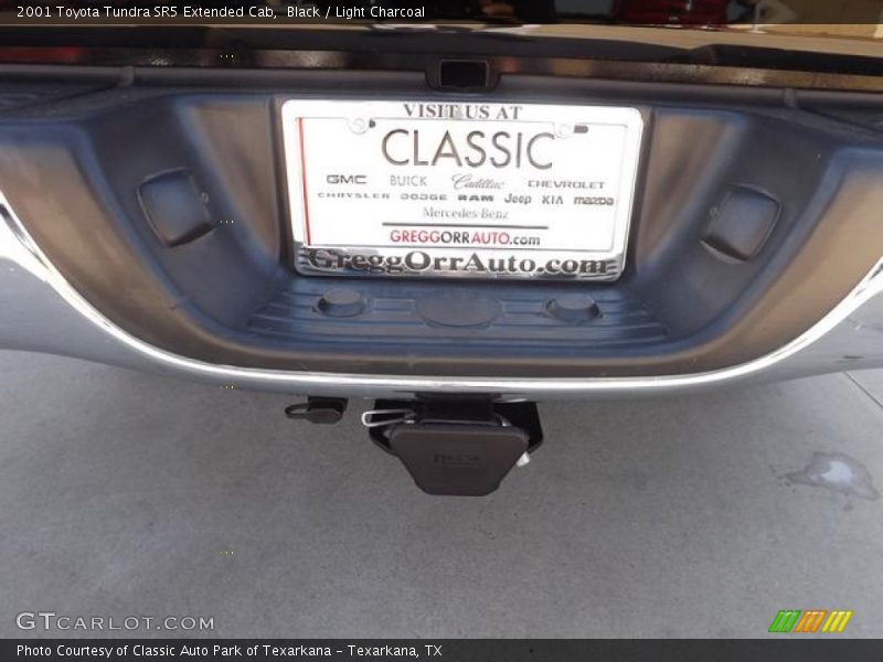 Black / Light Charcoal 2001 Toyota Tundra SR5 Extended Cab