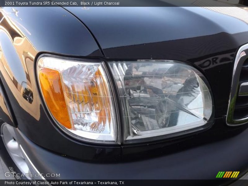 Black / Light Charcoal 2001 Toyota Tundra SR5 Extended Cab