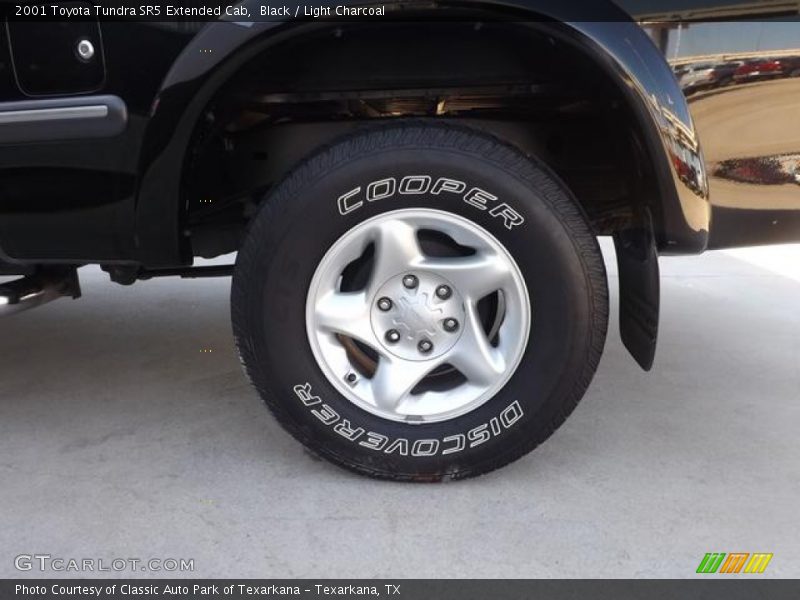 Black / Light Charcoal 2001 Toyota Tundra SR5 Extended Cab