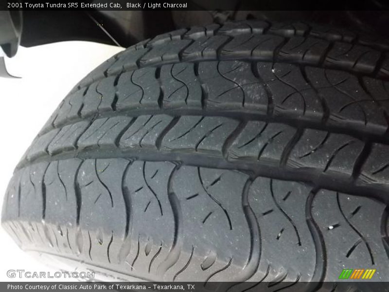 Black / Light Charcoal 2001 Toyota Tundra SR5 Extended Cab