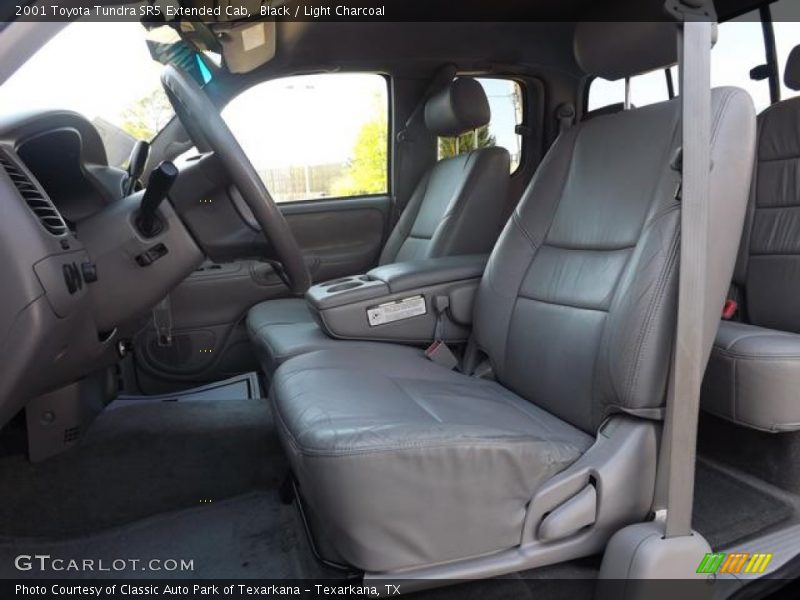 Black / Light Charcoal 2001 Toyota Tundra SR5 Extended Cab