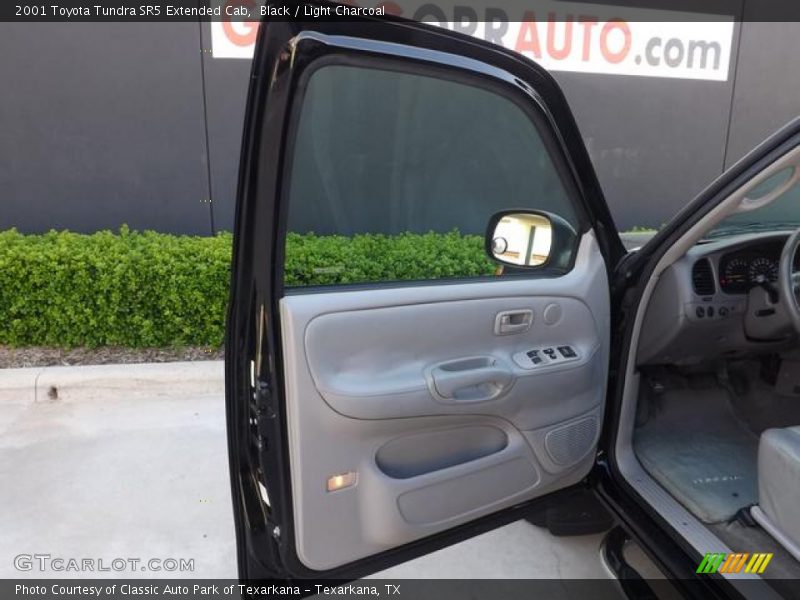 Black / Light Charcoal 2001 Toyota Tundra SR5 Extended Cab