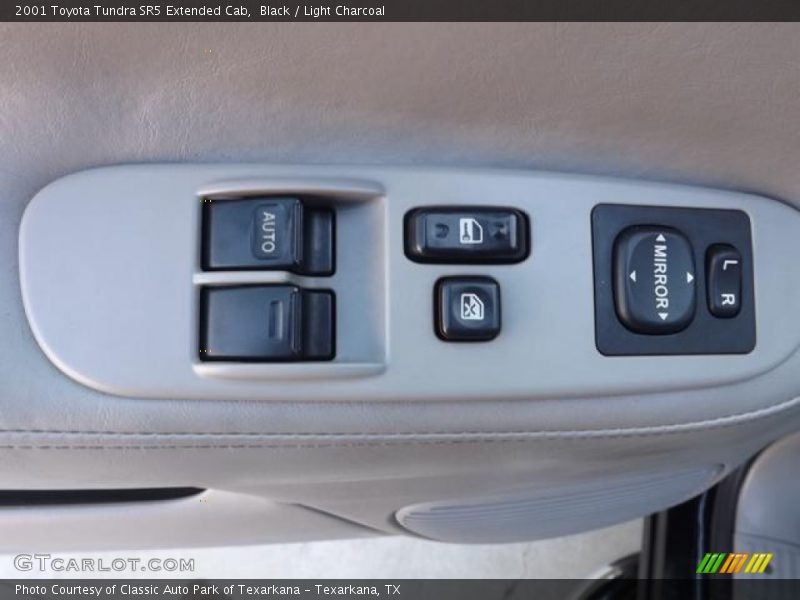 Black / Light Charcoal 2001 Toyota Tundra SR5 Extended Cab