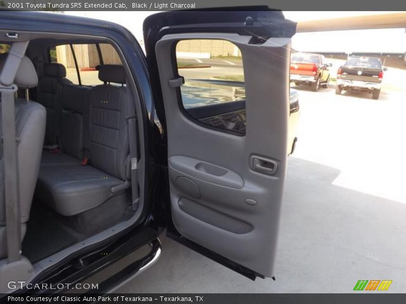 Black / Light Charcoal 2001 Toyota Tundra SR5 Extended Cab