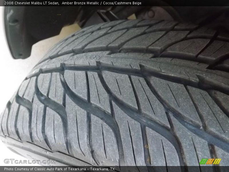 Amber Bronze Metallic / Cocoa/Cashmere Beige 2008 Chevrolet Malibu LT Sedan