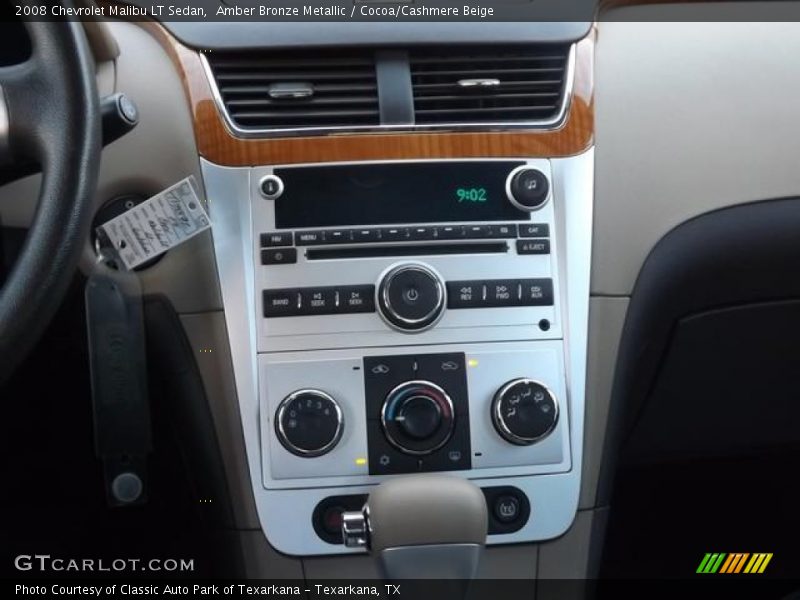 Amber Bronze Metallic / Cocoa/Cashmere Beige 2008 Chevrolet Malibu LT Sedan
