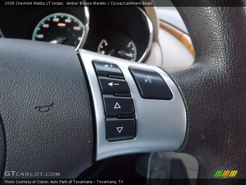 Amber Bronze Metallic / Cocoa/Cashmere Beige 2008 Chevrolet Malibu LT Sedan