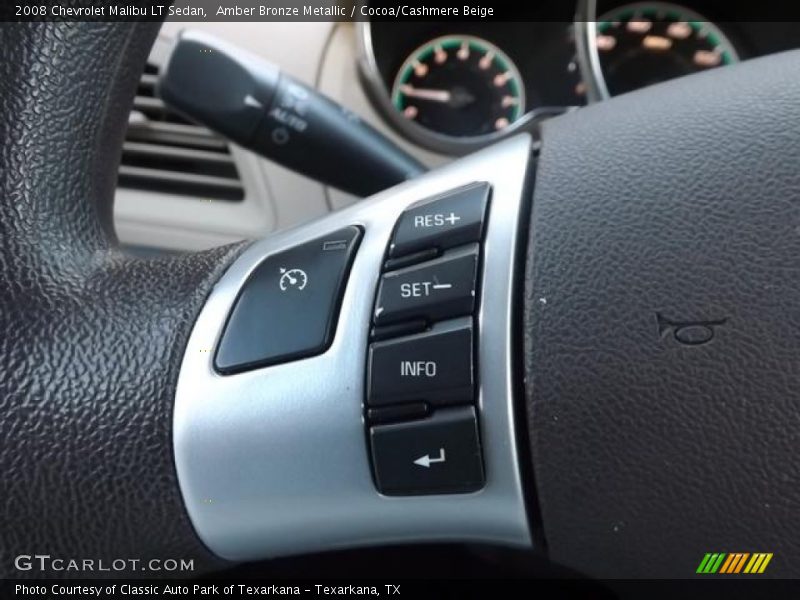 Amber Bronze Metallic / Cocoa/Cashmere Beige 2008 Chevrolet Malibu LT Sedan