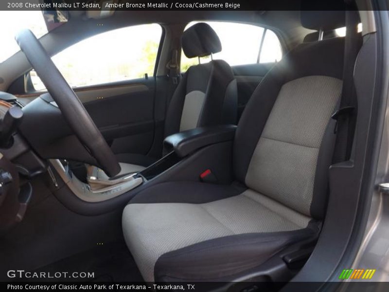 Amber Bronze Metallic / Cocoa/Cashmere Beige 2008 Chevrolet Malibu LT Sedan