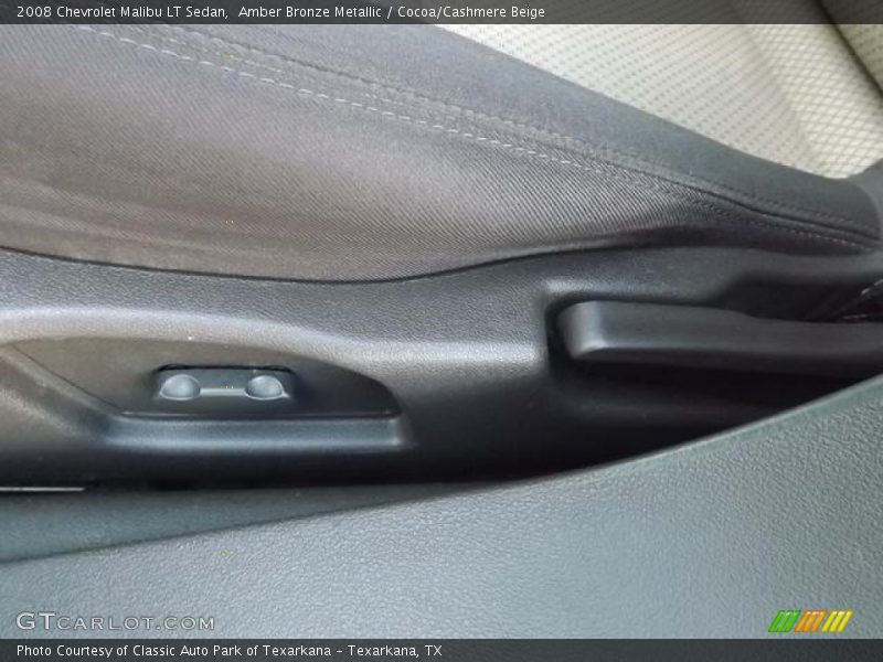 Amber Bronze Metallic / Cocoa/Cashmere Beige 2008 Chevrolet Malibu LT Sedan