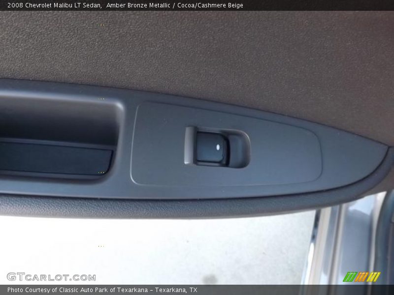 Amber Bronze Metallic / Cocoa/Cashmere Beige 2008 Chevrolet Malibu LT Sedan