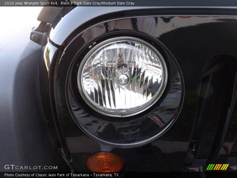 Black / Dark Slate Gray/Medium Slate Gray 2010 Jeep Wrangler Sport 4x4
