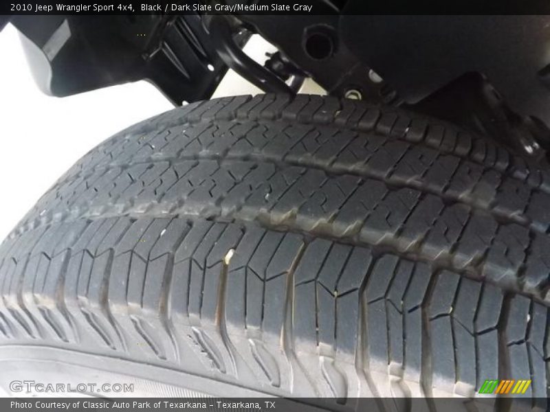 Black / Dark Slate Gray/Medium Slate Gray 2010 Jeep Wrangler Sport 4x4
