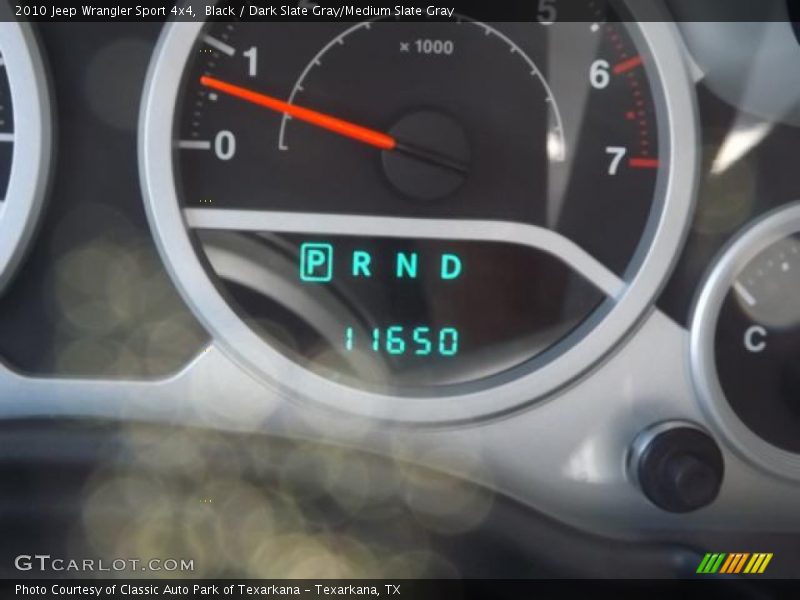 Black / Dark Slate Gray/Medium Slate Gray 2010 Jeep Wrangler Sport 4x4