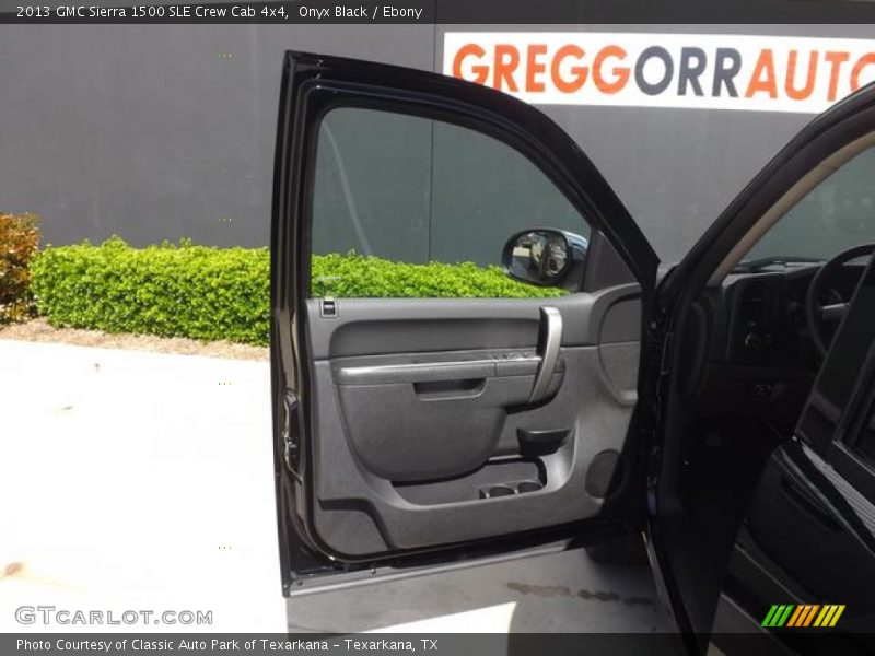 Onyx Black / Ebony 2013 GMC Sierra 1500 SLE Crew Cab 4x4