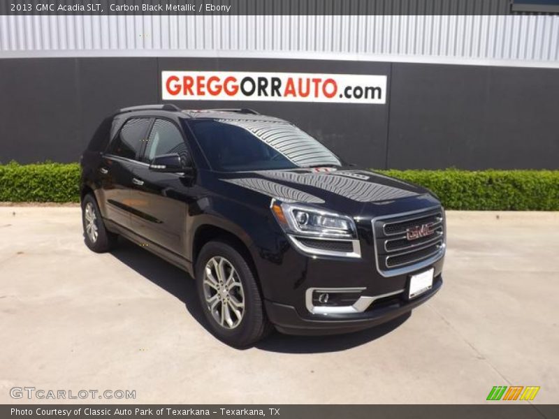Carbon Black Metallic / Ebony 2013 GMC Acadia SLT