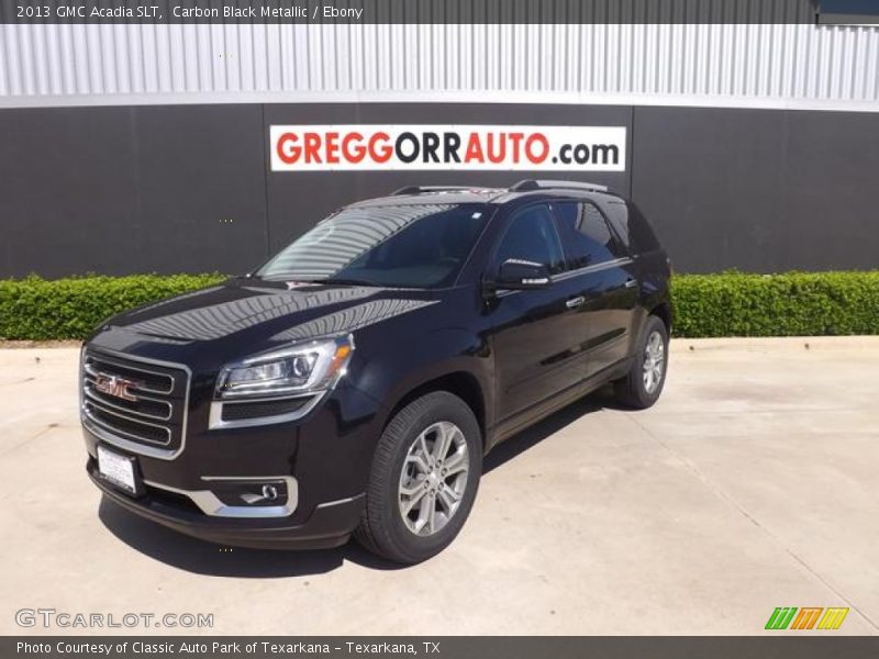 Carbon Black Metallic / Ebony 2013 GMC Acadia SLT