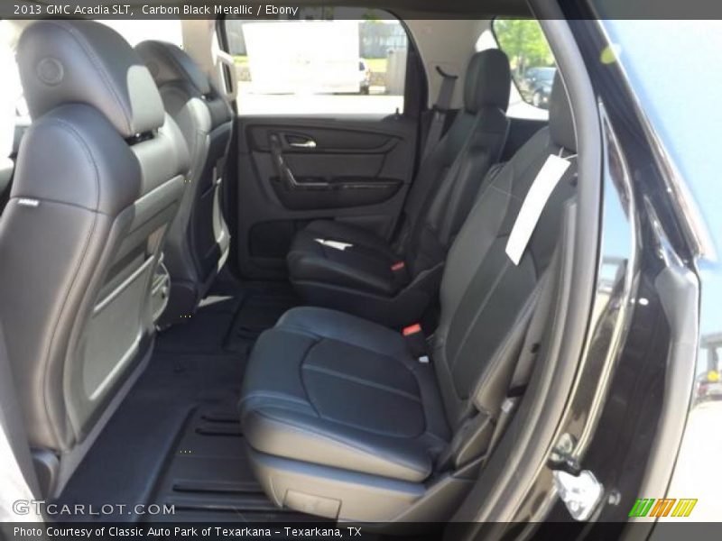 Carbon Black Metallic / Ebony 2013 GMC Acadia SLT
