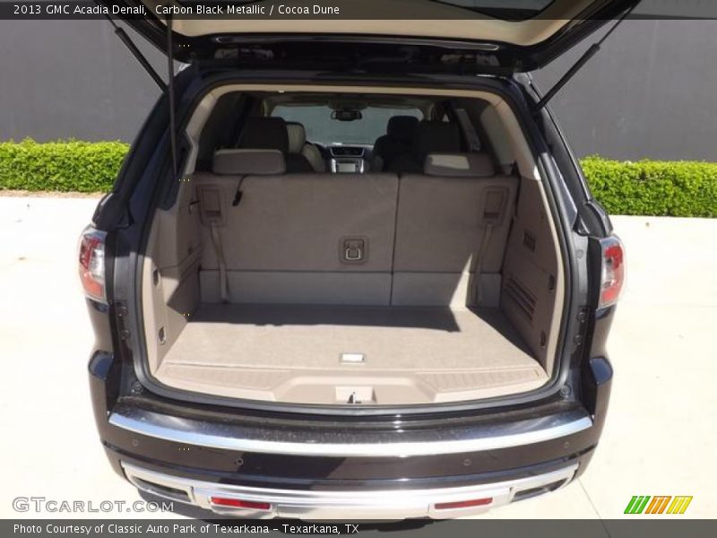 Carbon Black Metallic / Cocoa Dune 2013 GMC Acadia Denali