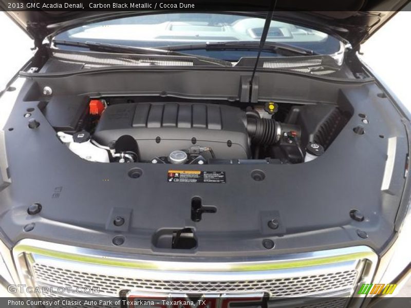 Carbon Black Metallic / Cocoa Dune 2013 GMC Acadia Denali