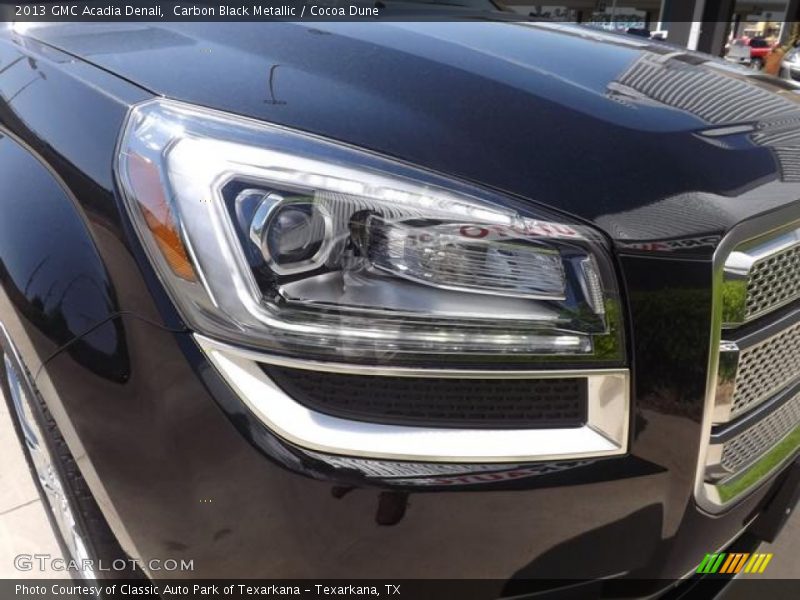 Carbon Black Metallic / Cocoa Dune 2013 GMC Acadia Denali