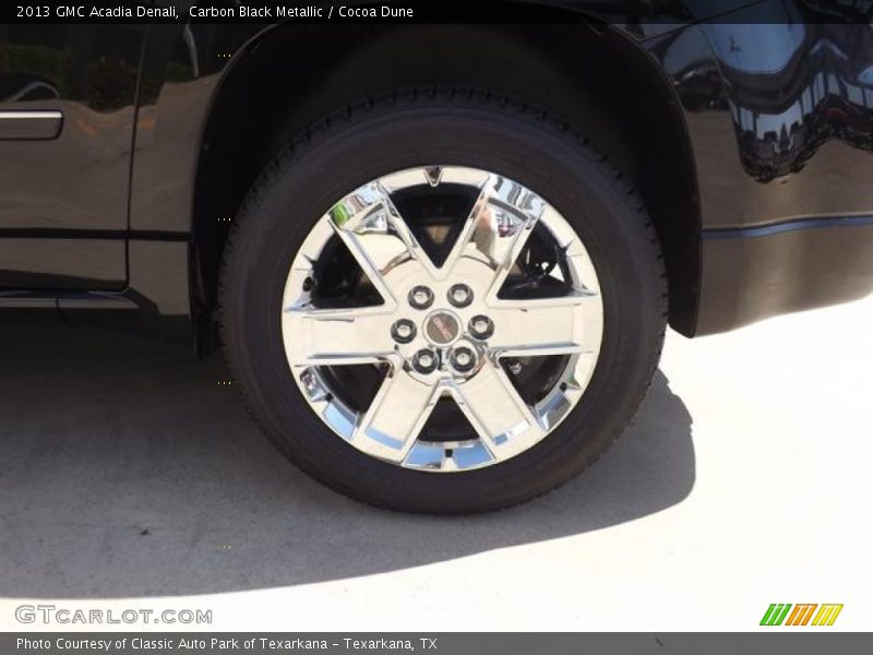 Carbon Black Metallic / Cocoa Dune 2013 GMC Acadia Denali