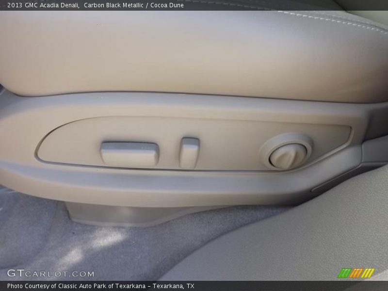 Carbon Black Metallic / Cocoa Dune 2013 GMC Acadia Denali