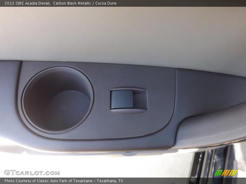 Carbon Black Metallic / Cocoa Dune 2013 GMC Acadia Denali