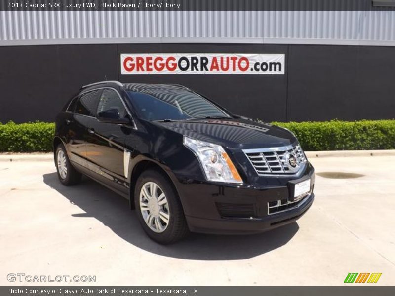 Black Raven / Ebony/Ebony 2013 Cadillac SRX Luxury FWD