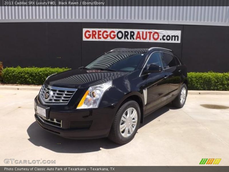 Black Raven / Ebony/Ebony 2013 Cadillac SRX Luxury FWD