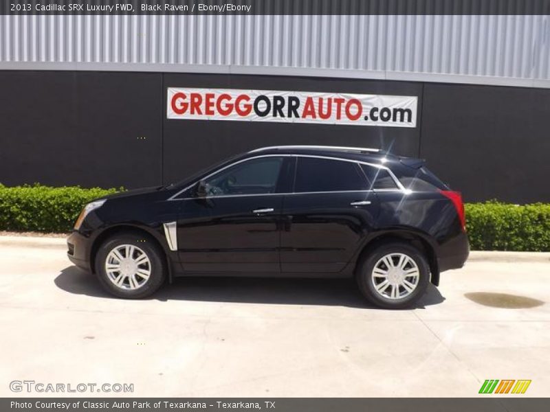 Black Raven / Ebony/Ebony 2013 Cadillac SRX Luxury FWD