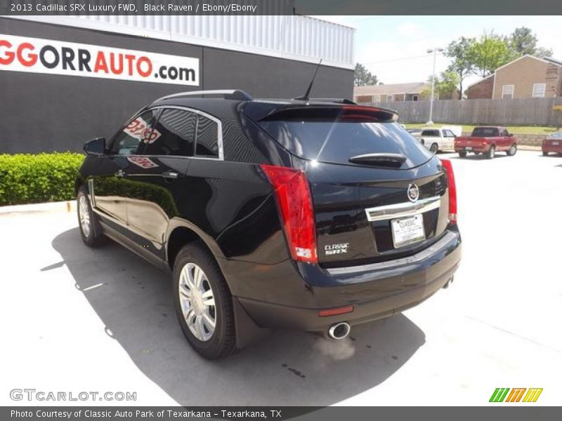Black Raven / Ebony/Ebony 2013 Cadillac SRX Luxury FWD