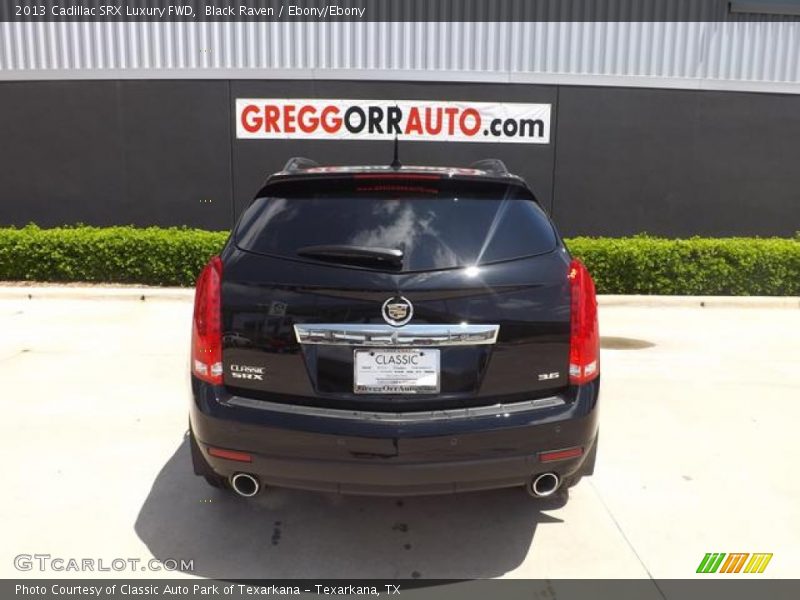 Black Raven / Ebony/Ebony 2013 Cadillac SRX Luxury FWD