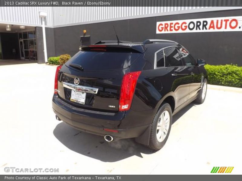 Black Raven / Ebony/Ebony 2013 Cadillac SRX Luxury FWD