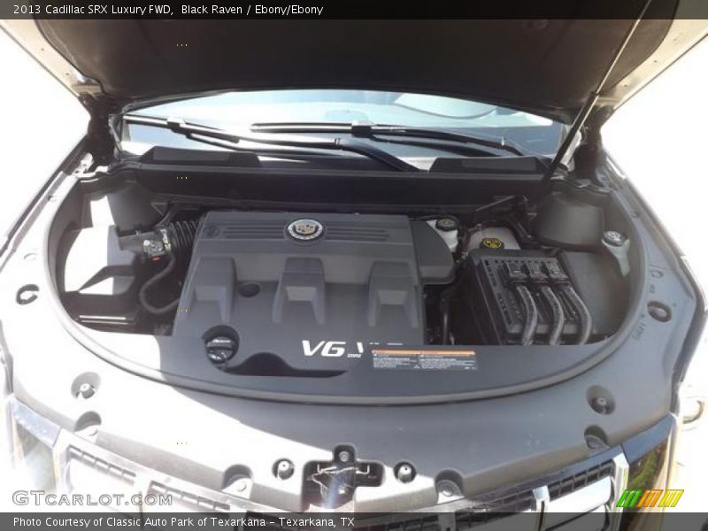 Black Raven / Ebony/Ebony 2013 Cadillac SRX Luxury FWD