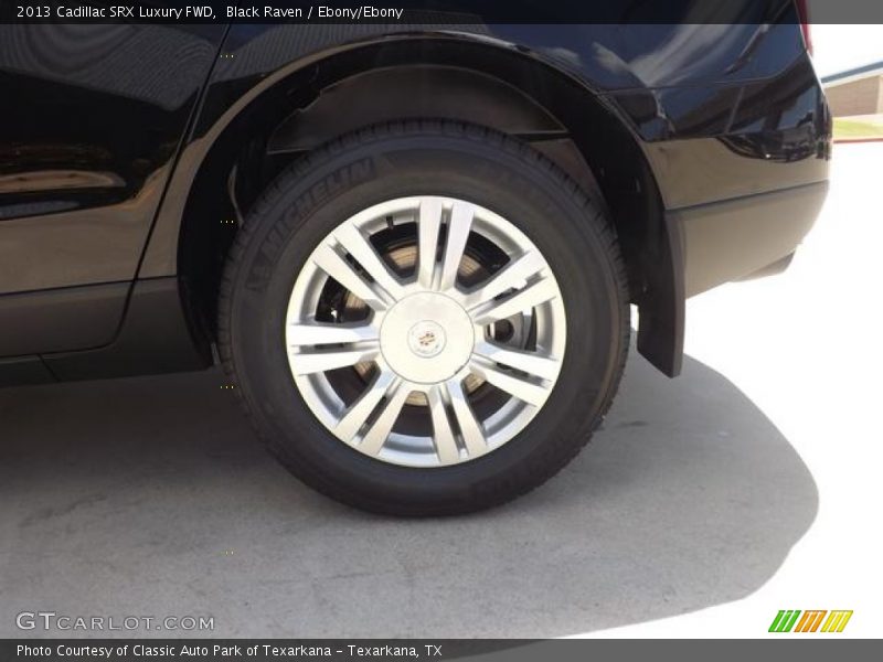 Black Raven / Ebony/Ebony 2013 Cadillac SRX Luxury FWD