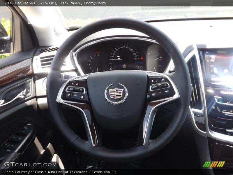 Black Raven / Ebony/Ebony 2013 Cadillac SRX Luxury FWD