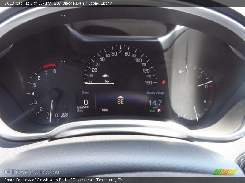 Black Raven / Ebony/Ebony 2013 Cadillac SRX Luxury FWD