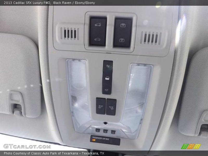 Black Raven / Ebony/Ebony 2013 Cadillac SRX Luxury FWD