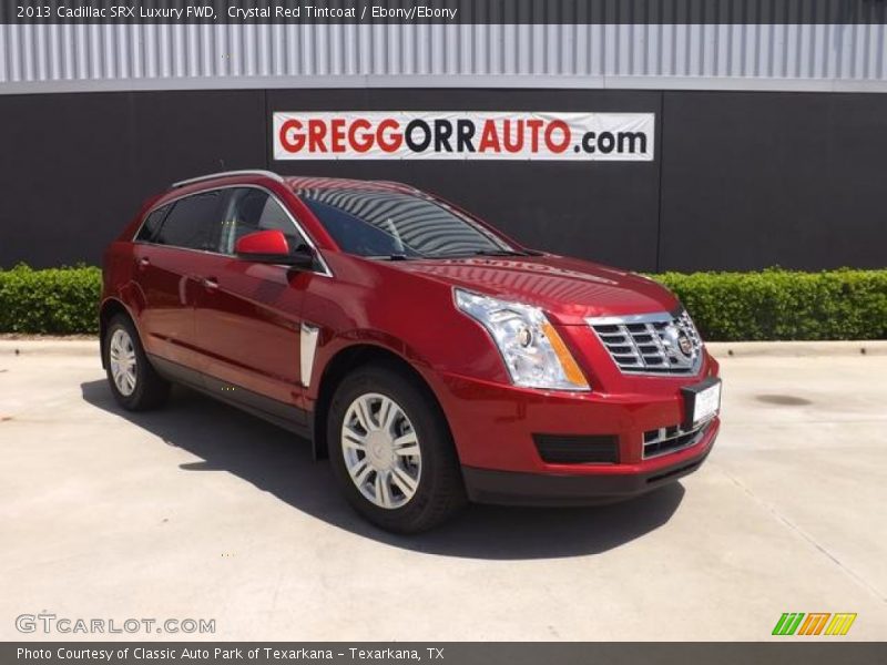 Crystal Red Tintcoat / Ebony/Ebony 2013 Cadillac SRX Luxury FWD