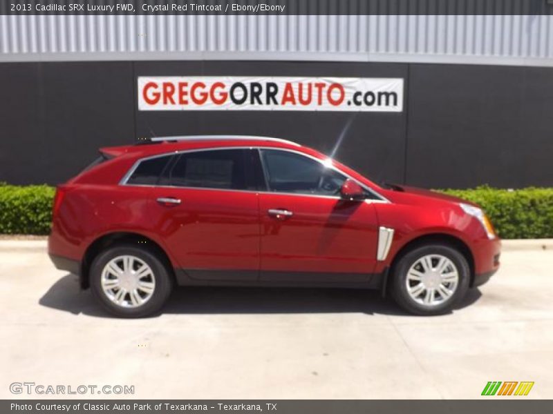 Crystal Red Tintcoat / Ebony/Ebony 2013 Cadillac SRX Luxury FWD