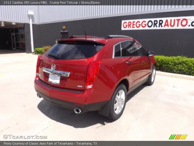 Crystal Red Tintcoat / Ebony/Ebony 2013 Cadillac SRX Luxury FWD